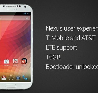Google to sell Samsung Galaxy S4 with stock Android