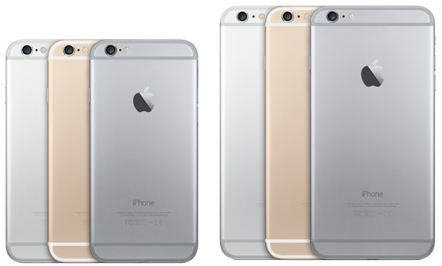 Verspilling schoonmaken twee iPhone 6 Models (A1549, A1586, A1589, A1522, A1524 and A1593) Differences