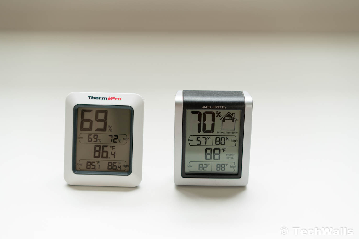 ThermoPro TP50 vs AcuRite 00613 Humidity Monitor with Indoor