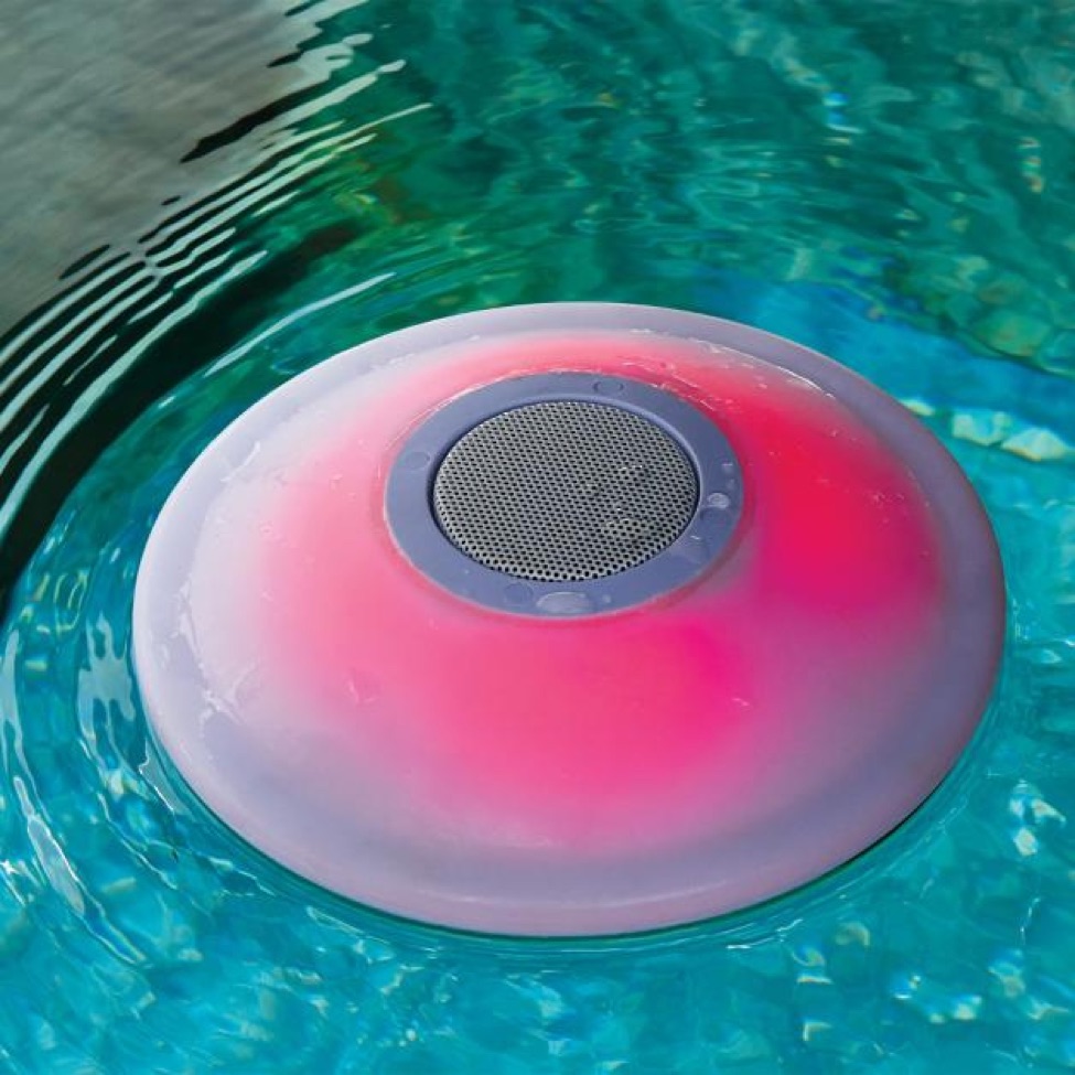 Light-Up Floating Pool Speakers 