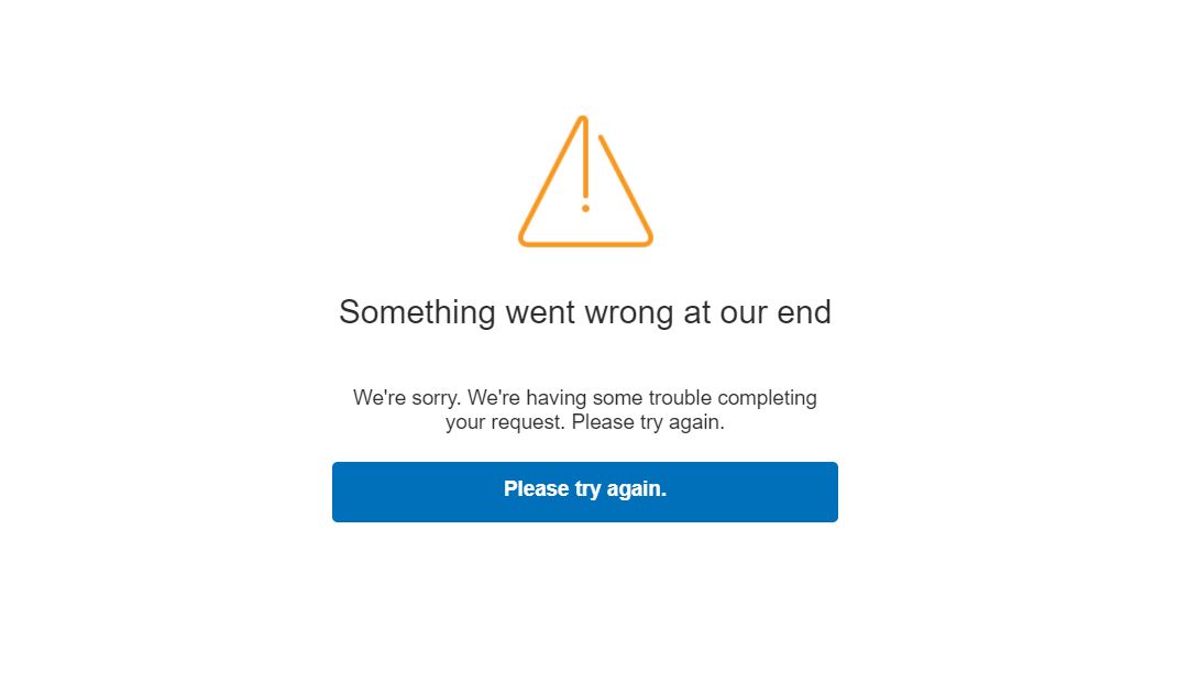 Paypal Login Issue Something Went Wrong At Our End TechWalls