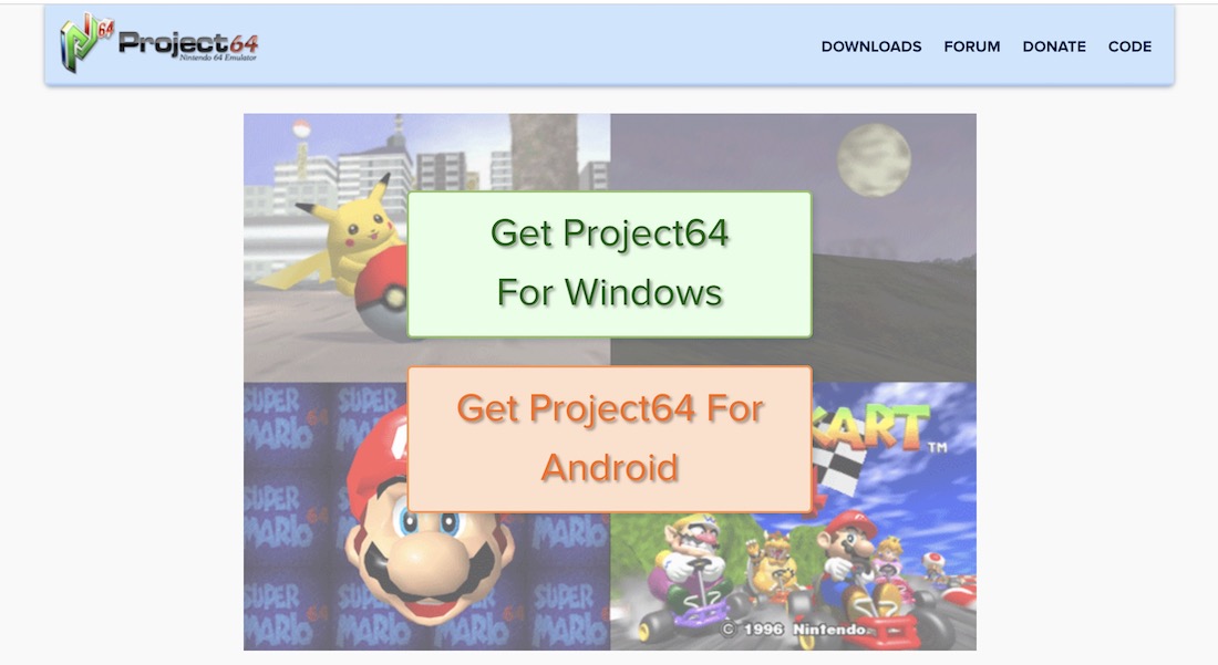 project 64 cheat codes